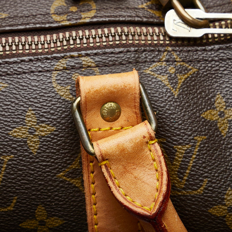 Louis Vuitton Monogram M41426 Boston Bag PVC/Leather Brown