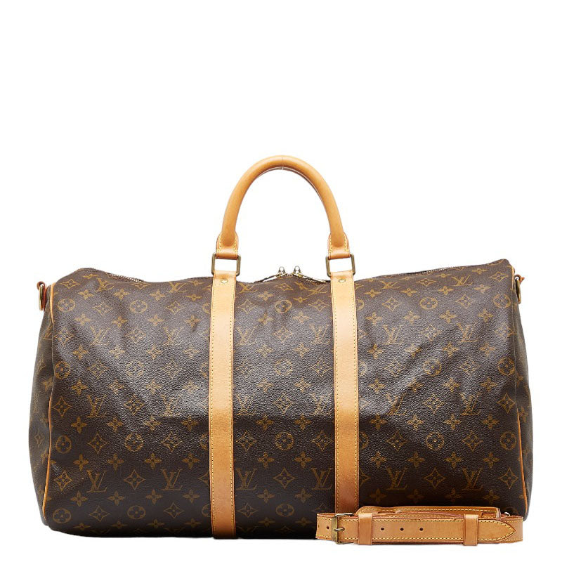 Louis Vuitton Monogram M41416 Shoulder Bag PVC/Leather Brown