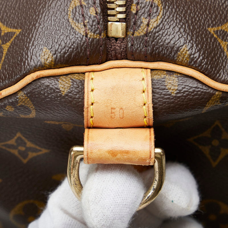 Louis Vuitton Monogram M41416 Shoulder Bag PVC/Leather Brown