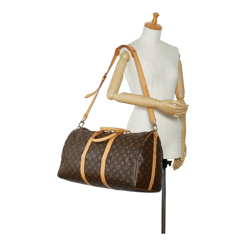 Louis Vuitton Monogram M41416 Shoulder Bag PVC/Leather Brown