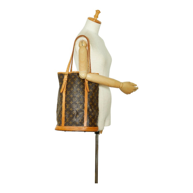 Louis Vuitton Monogram Bucket GM Shoulder Bag M42236