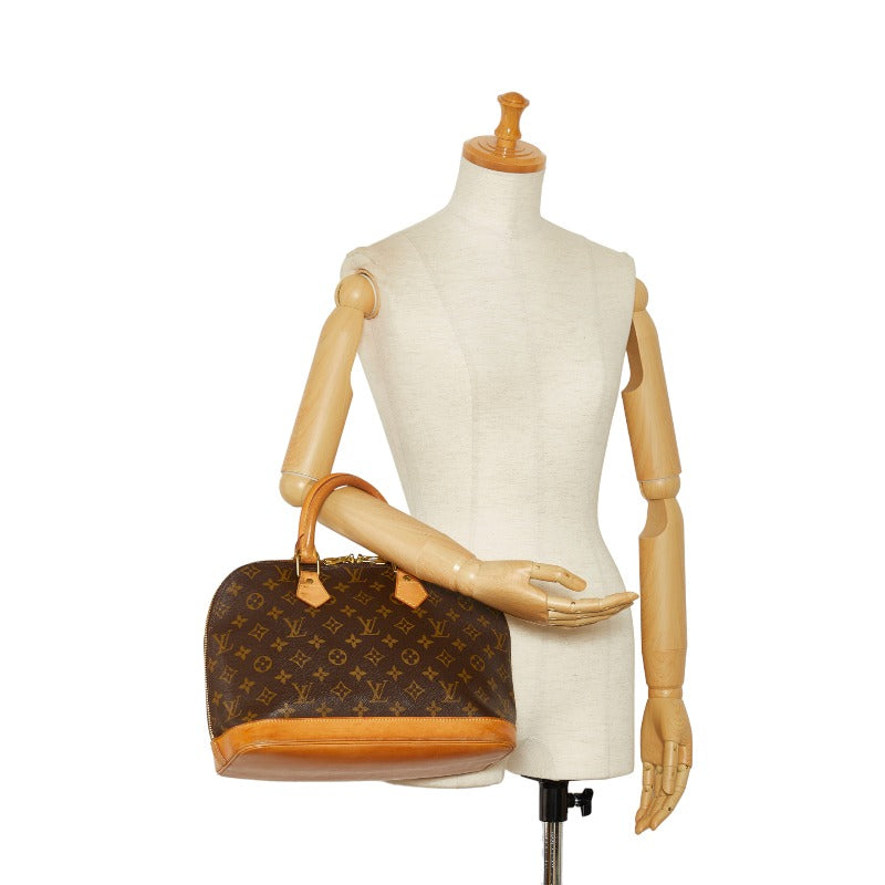 Louis Vuitton Monogram Alma PM Handbag M51130 Brown