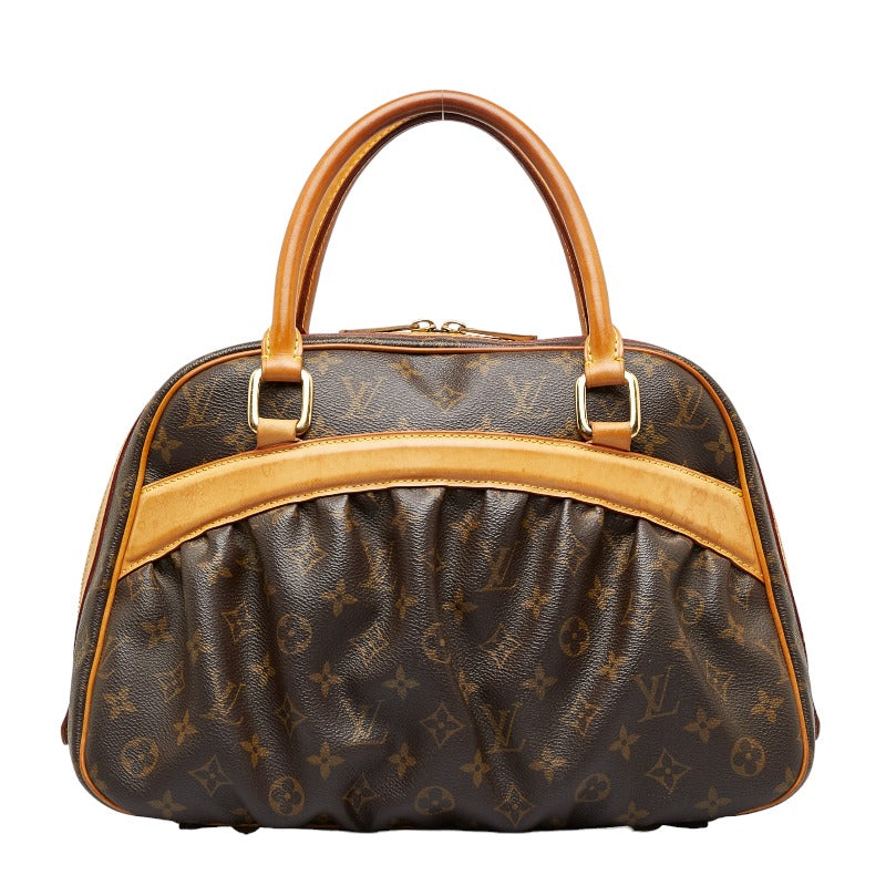 Louis Vuitton Monogram Mizi Handbag M40058 Brown