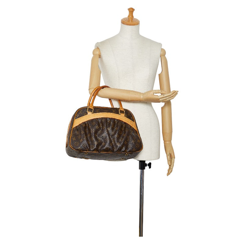 Louis Vuitton Monogram Mizi Handbag M40058 Brown