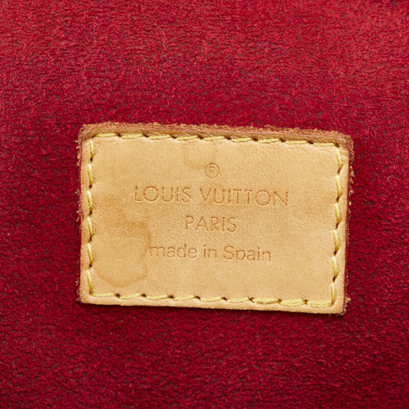 Louis Vuitton Monogram Mizi Handbag M40058 Brown