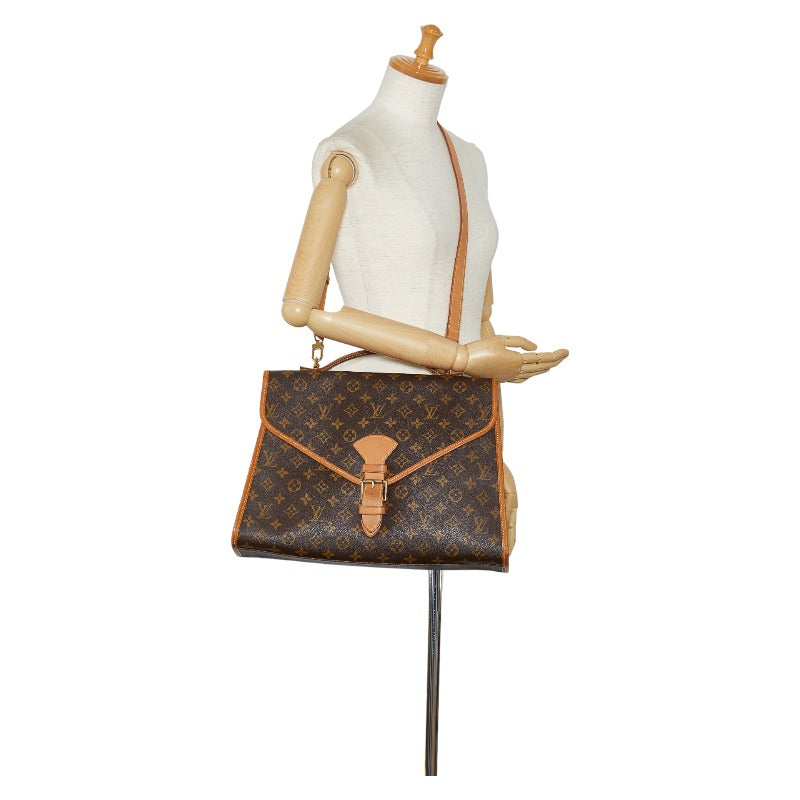 Louis Vuitton Monogram Beverly Handbag Business Bag 2WAY M51120