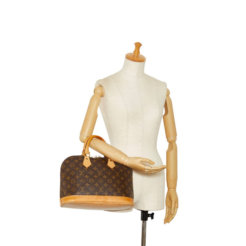 Louis Vuitton Monogram Alma PM Handbag M51130 Brown