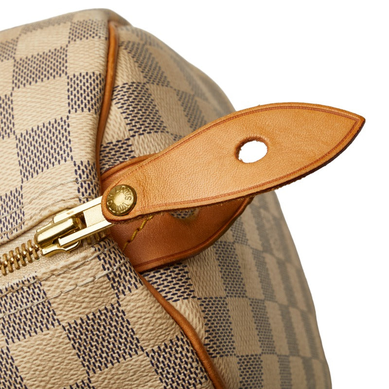 Louis Vuitton Damier Azur Speedy 30 Handbag Boston Bag N41533
