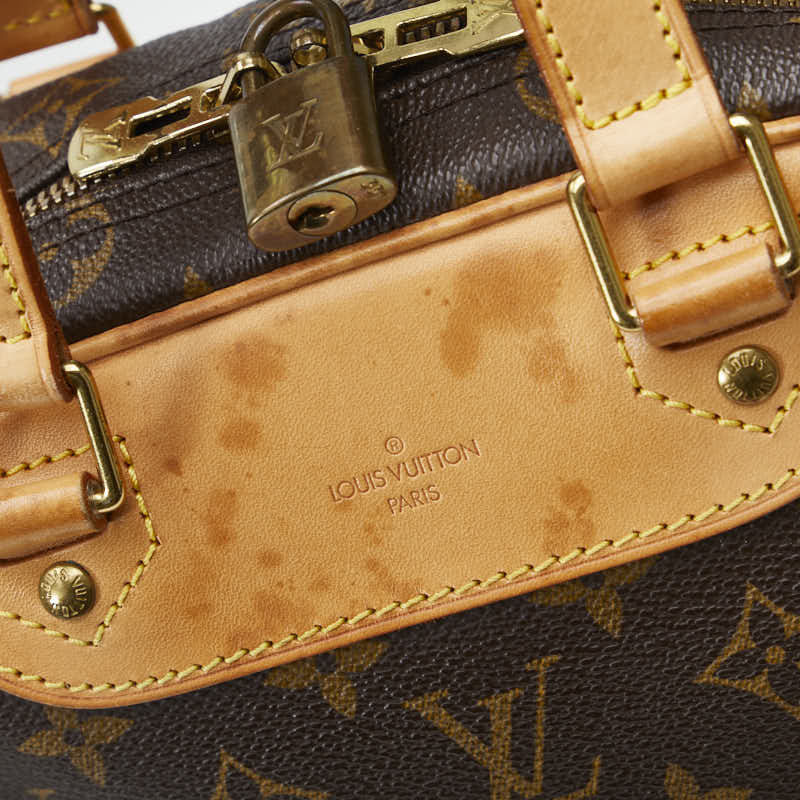 Louis Vuitton Monogram M41450 Handbag PVC/Leather Brown