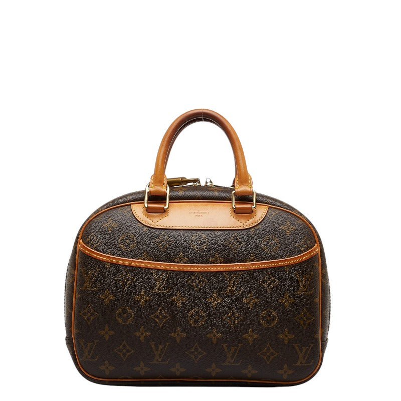 Louis Vuitton Monogram M42228 Handbag PVC/Leather Brown