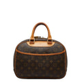 Louis Vuitton Monogram M42228 Handbag PVC/Leather Brown