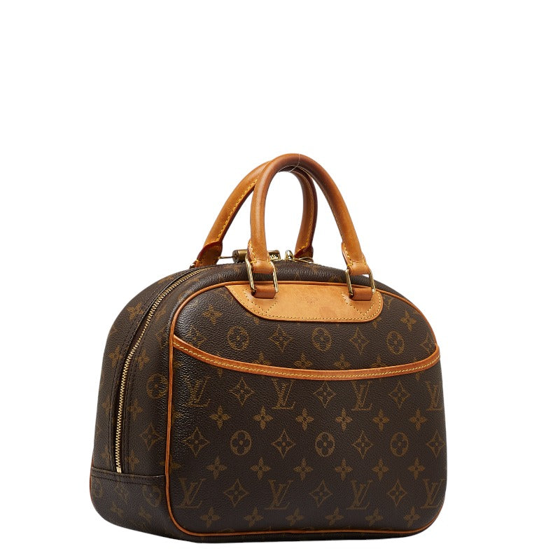 Louis Vuitton Monogram M42228 Handbag PVC/Leather Brown