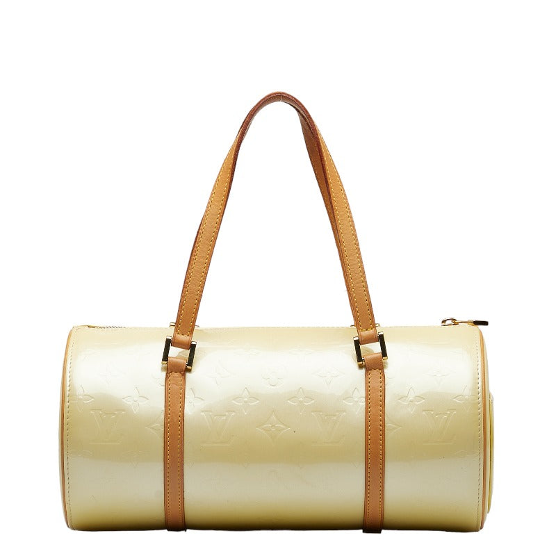 Louis Vuitton Monogram Verni Bedford Handbag M91331 Perle White