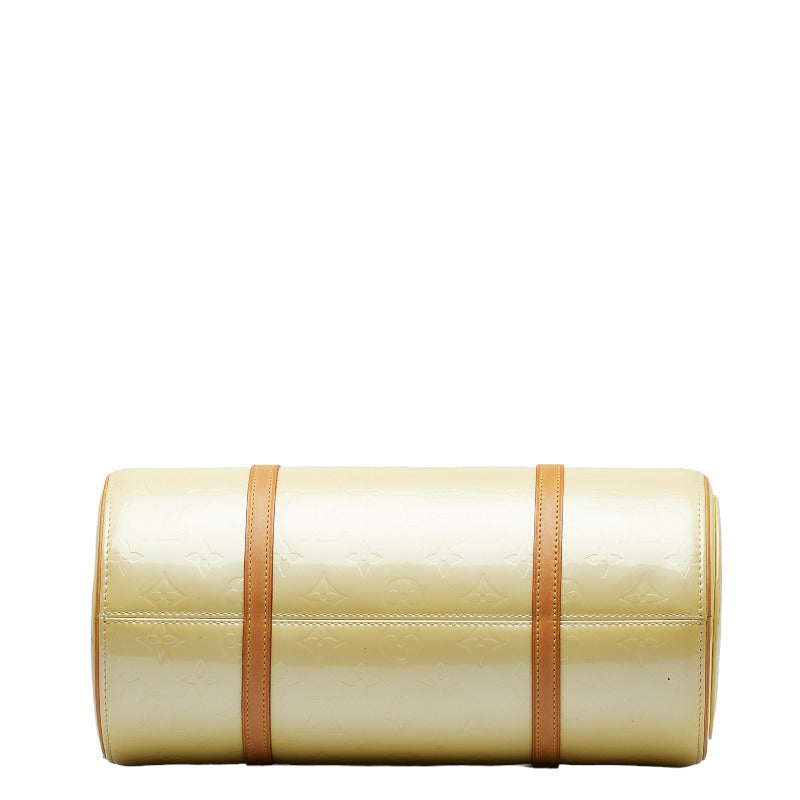 Louis Vuitton Monogram Verni Bedford Handbag M91331 Perle White