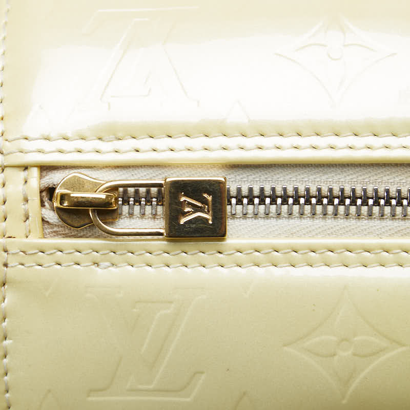 Louis Vuitton Monogram Verni Bedford Handbag M91331 Perle White