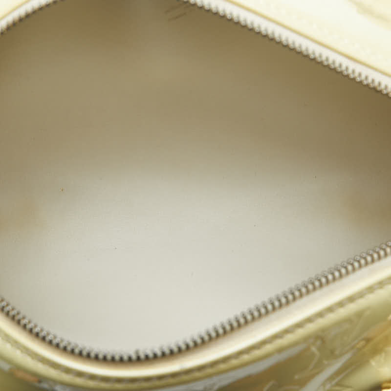 Louis Vuitton Monogram Verni Bedford Handbag M91331 Perle White