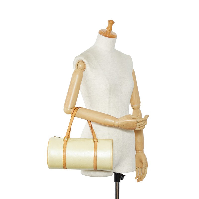 Louis Vuitton Monogram Verni Bedford Handbag M91331 Perle White