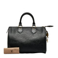 Louis Vuitton Epi Speedy 25 Handbag Mini Boston Bag M59032 Noir