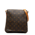Louis Vuitton Monogram M51258 Shoulder Bag PVC/Leather Brown