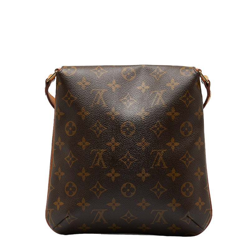 Louis Vuitton Monogram M51258 Shoulder Bag PVC/Leather Brown