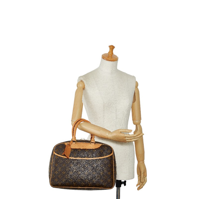 Louis Vuitton Monogram M47270 Handbag PVC/Leather Brown