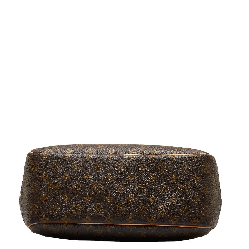 Louis Vuitton Monogram M47270 Handbag PVC/Leather Brown