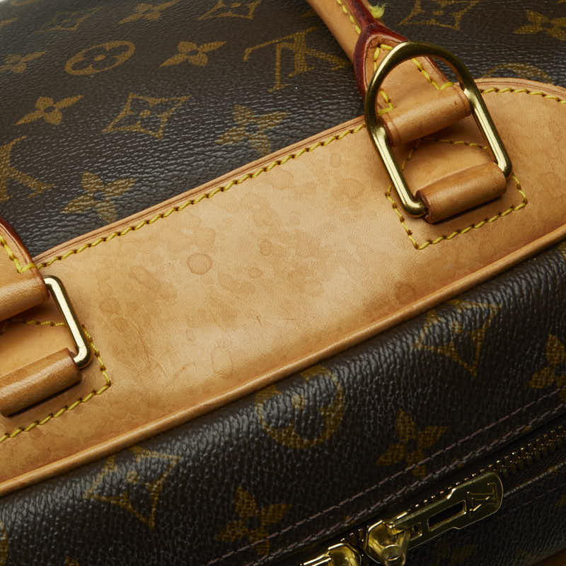 Louis Vuitton Monogram M47270 Handbag PVC/Leather Brown