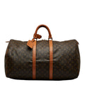Louis Vuitton Monogram Keepall 55 Boston Bag Travel Bag M41424
