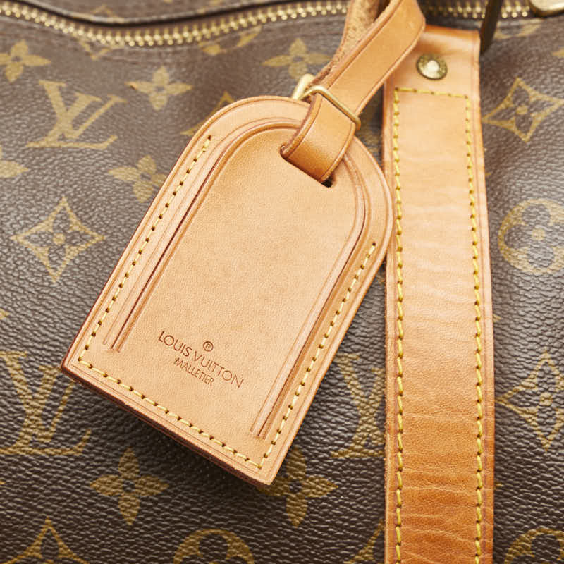 Louis Vuitton Monogram Keepall 55 Boston Bag Travel Bag M41424