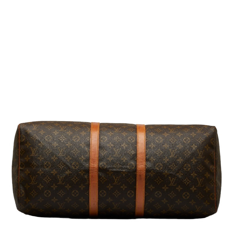 Louis Vuitton Monogram Keepall 55 Boston Bag Travel Bag M41424