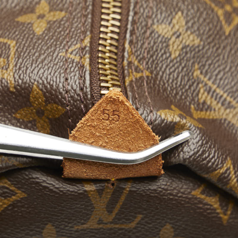 Louis Vuitton Monogram Keepall 55 Boston Bag Travel Bag M41424
