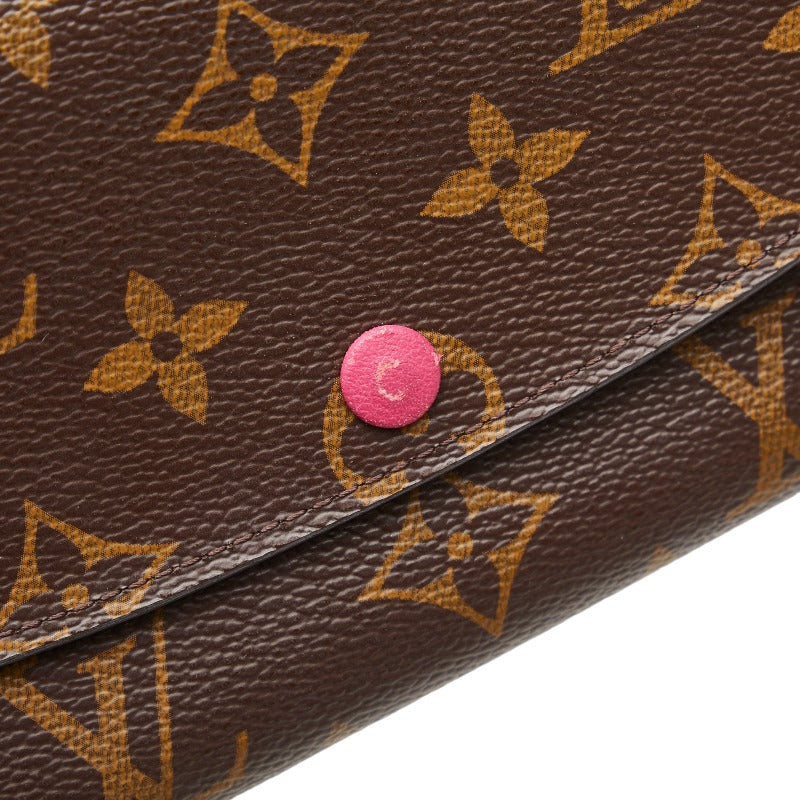 Louis Vuitton Monogram Portefeuille Emily Long Wallet
