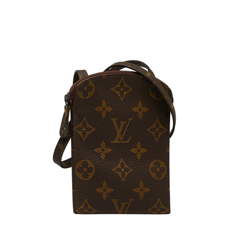 Louis Vuitton Monogram Pochette Secrete Shoulder Bag Pouch M45484