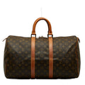 Louis Vuitton Monogram M41428 Boston Bag PVC/Leather Brown