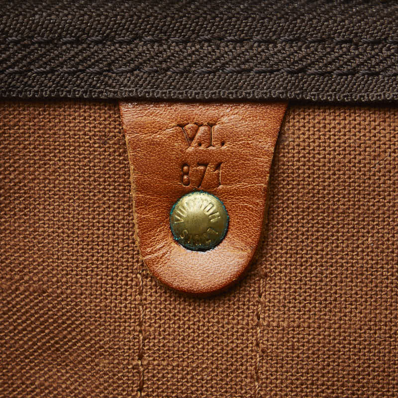 Louis Vuitton Monogram M41428 Boston Bag PVC/Leather Brown