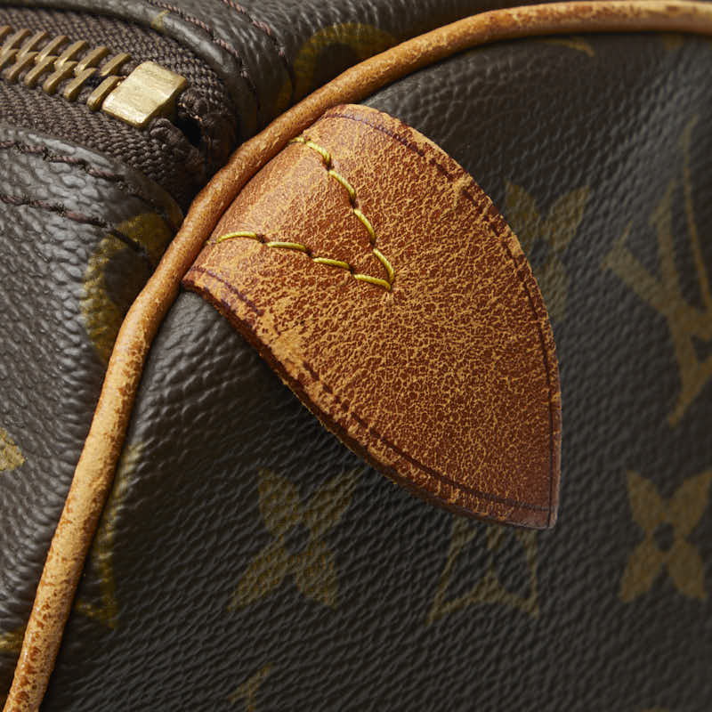 Louis Vuitton Monogram M41428 Boston Bag PVC/Leather Brown