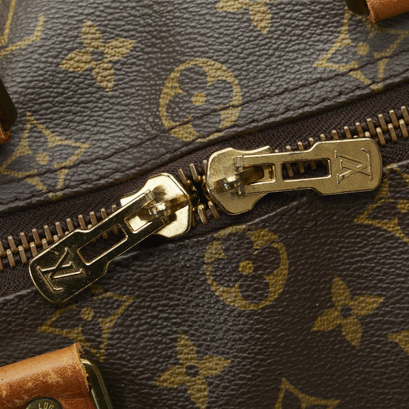 Louis Vuitton Monogram M41428 Boston Bag PVC/Leather Brown