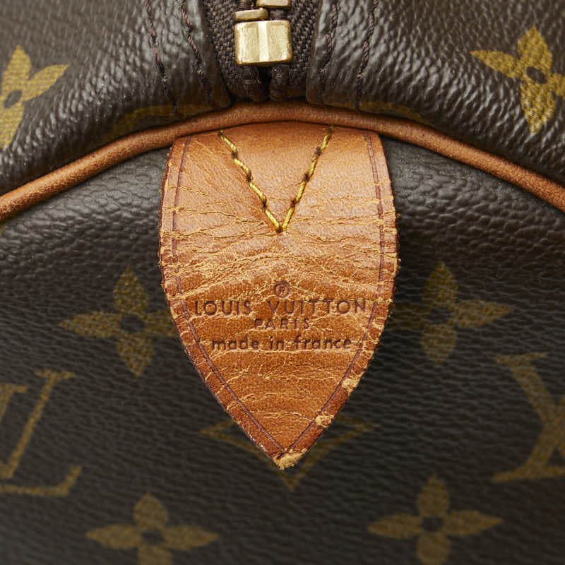 Louis Vuitton Monogram M41428 Boston Bag PVC/Leather Brown
