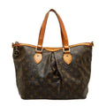 Louis Vuitton Monogram Palermo PM Handbag M40145 Brown