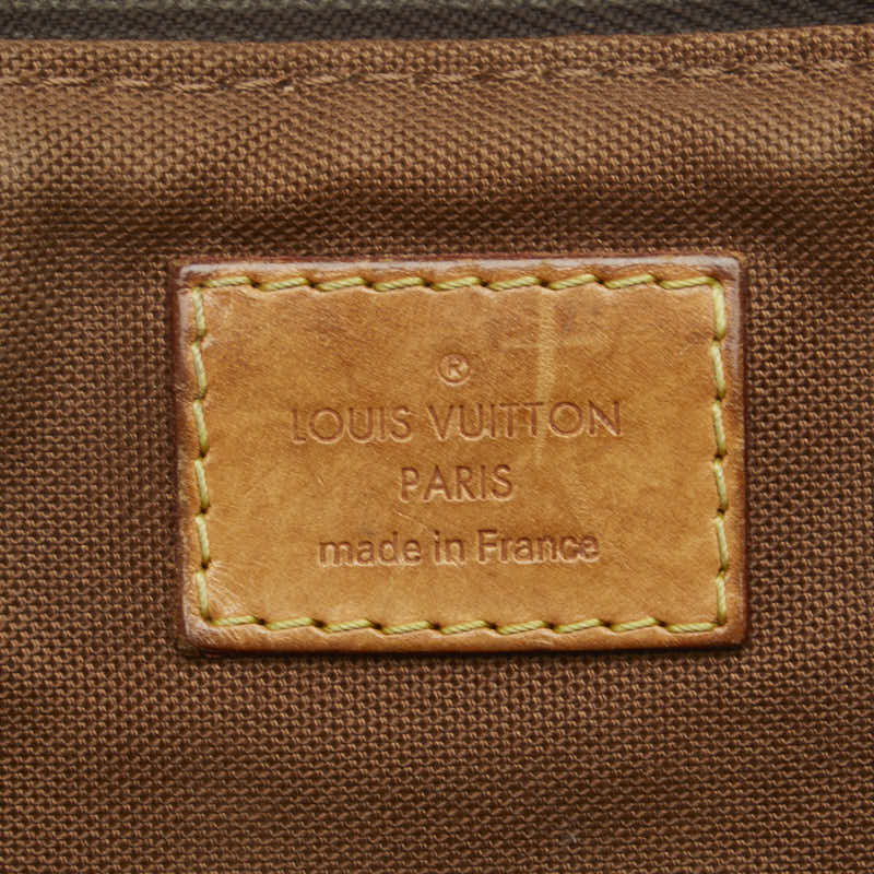 Louis Vuitton Monogram Palermo PM Handbag M40145 Brown
