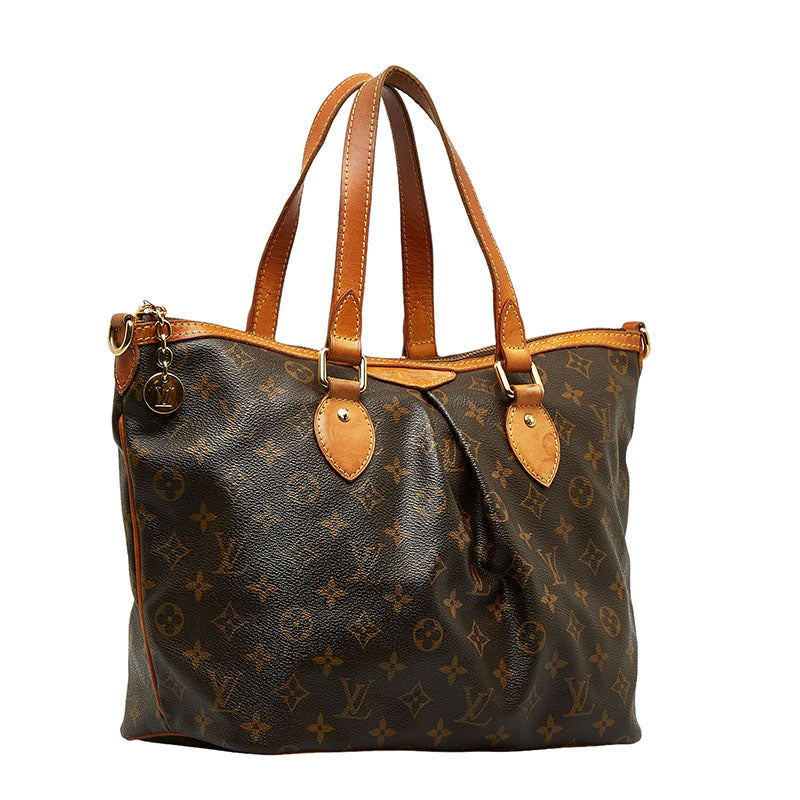 Louis Vuitton Monogram Palermo PM Handbag M40145 Brown