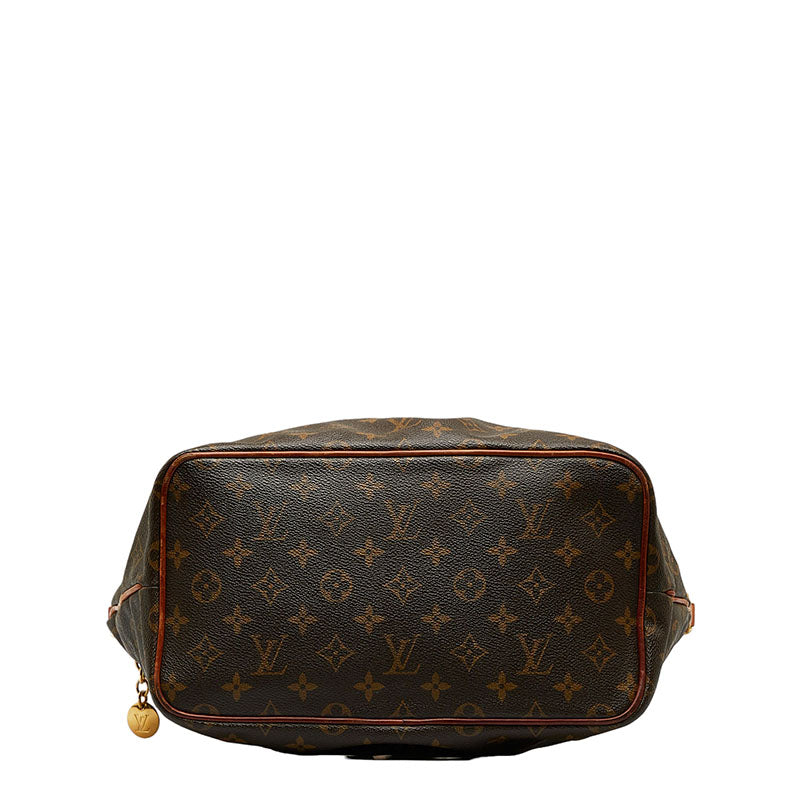 Louis Vuitton Monogram Palermo PM Handbag M40145 Brown