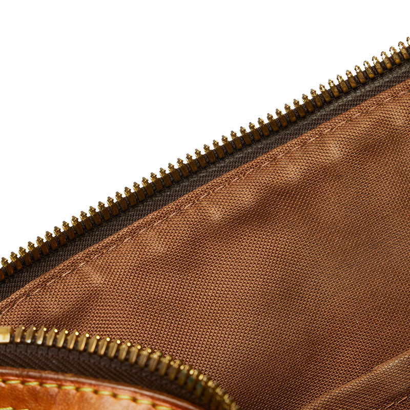Louis Vuitton Monogram Palermo PM Handbag M40145 Brown