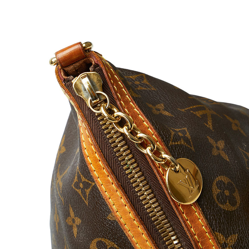 Louis Vuitton Monogram Palermo PM Handbag M40145 Brown