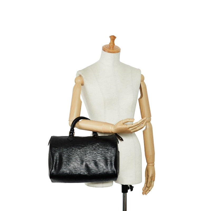 Louis Vuitton Epi Speedy 30 Handbag M59022 Noir