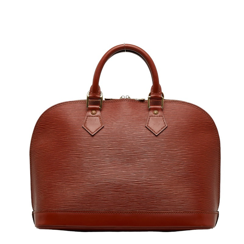Louis Vuitton Epi Alma Handbag M52143 Kenya Brown