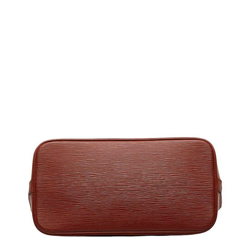 Louis Vuitton Epi Alma Handbag M52143 Kenya Brown