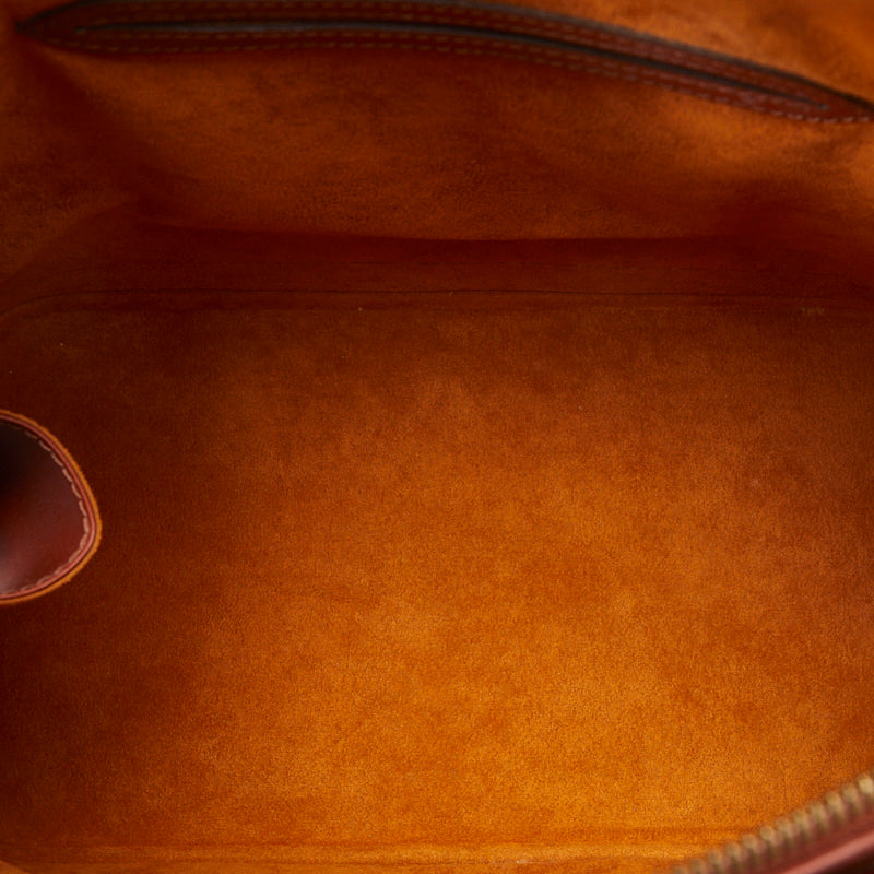 Louis Vuitton Epi Alma Handbag M52143 Kenya Brown
