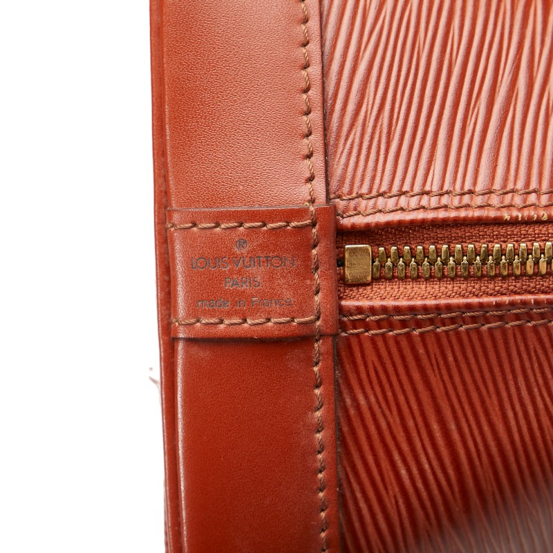 Louis Vuitton Epi Alma Handbag M52143 Kenya Brown