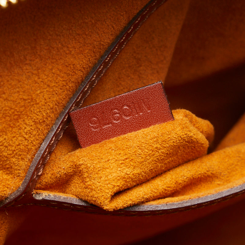 Louis Vuitton Epi Alma Handbag M52143 Kenya Brown